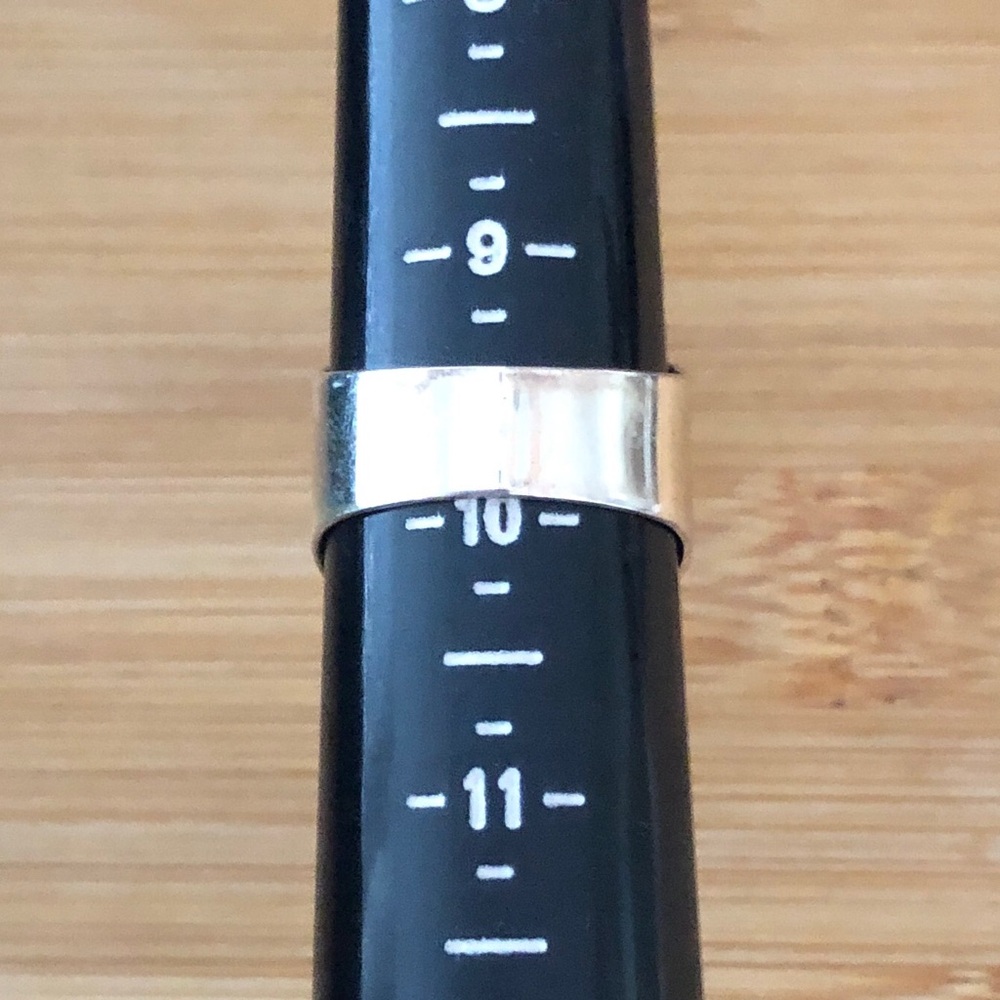 $74 Jay King Estate Ring Sterling Silver Marked DRT China 925 Size 9 & 1/2 - Picture 10 of 10